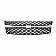 Coast To Coast Grille Insert - Black Gloss Plastic - GI494BLK