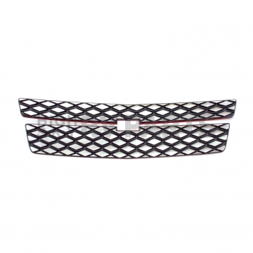 Coast To Coast Grille Insert - Black Gloss Plastic - GI494BLK-1