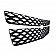 Coast To Coast Grille Insert - Black Gloss Plastic - GI494BLK