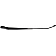 Help! By Dorman WindShield Wiper Arm 28-1/2 Inch Black Single - 42885