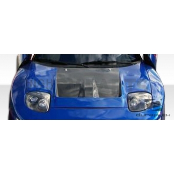 Extreme Dimensions Hood - Primered Fiberglass Black - 104735