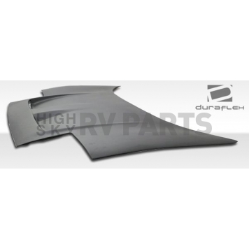 Extreme Dimensions Hood - Primered Fiberglass Black - 104735-6