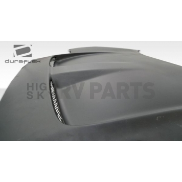Extreme Dimensions Hood - Primered Fiberglass Black - 104735-7