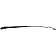 Help! By Dorman WindShield Wiper Arm 33-1/4 Inch Black Single - 42641