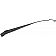 Help! By Dorman WindShield Wiper Arm 33-1/4 Inch Black Single - 42641
