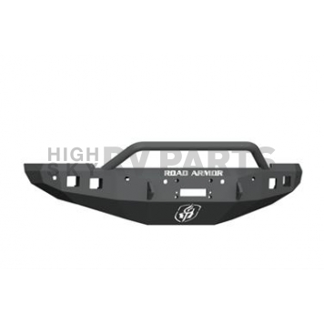 Road Armor Bumper Stealth Pre-Runner 1-Piece Design Steel Black - 4162F4B