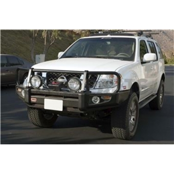 ARB Bumper Steel Powder Coated Deluxe Bar Black 1-Piece - 3424110