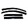 Auto Ventshade (AVS) Rainguard - Smoke Acrylic Set Of 4 - 94858