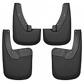 Husky Liner Mud Flap - Black Matte Thermoplastic Set Of 4 - 58186