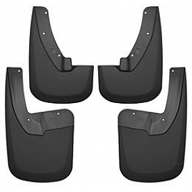 Husky Liner Mud Flap - Black Matte Thermoplastic Set Of 4 - 58186