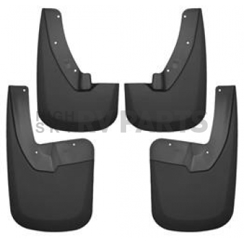 Husky Liner Mud Flap - Black Matte Thermoplastic Set Of 4 - 58186