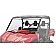 Kolpin Windshield - Full-Fixed Polycarbonate Clear - 2720