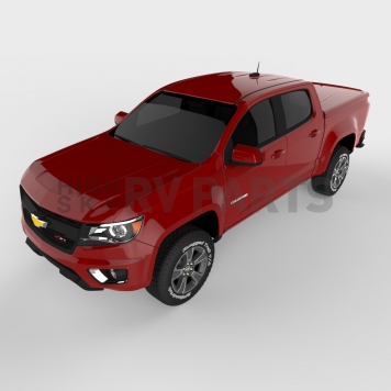 UnderCover Tonneau Cover Hard Tilt-Up Red Hot ABS Composite - 1156LG7C-2