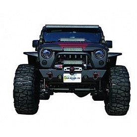 Go Industries Bumper 1-Piece Steel Black - 94101