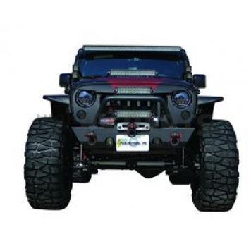Go Industries Bumper 1-Piece Steel Black - 94101