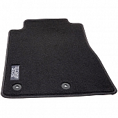 Ford Performance Floor Mat - Direct-Fit Black Boss 302 Logo Carpet Set of 2 - M13086MJ
