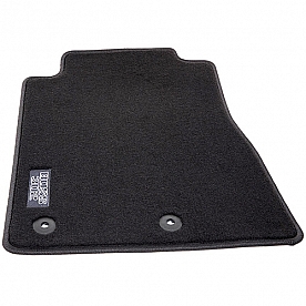 Ford Performance Floor Mat - Direct-Fit Black Boss 302 Logo Carpet Set of 2 - M13086MJ