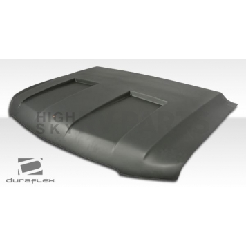 Extreme Dimensions Hood - Primered Fiberglass Black - 103381-6