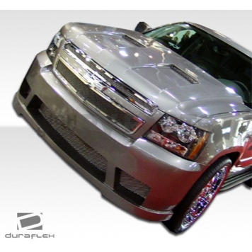 Extreme Dimensions Hood - Primered Fiberglass Black - 103381-7