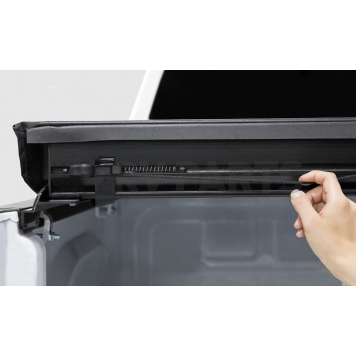 Access Covers Soft Rolling-Up Tonneau Cover Black Matte Vinyl - 22189-1