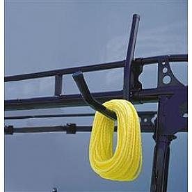 KargoMaster Ladder Rack Utility Hook Black Steel Single - 31150