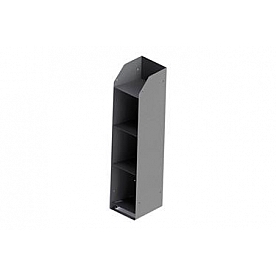 KargoMaster Van Storage Shelf Unit - 3 Shelves Gray Steel - 40280