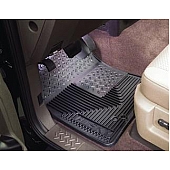 Husky Liner Floor Mat - Direct-Fit Black TPE - Thermoplastic Elastomer Set of 2 - 51231