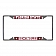 Fan Mat License Plate Frame - University Of Florida State Logo Metal - 14859