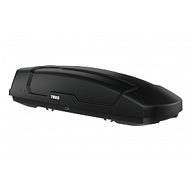 Thule Cargo Box Carrier 165 Pound Capacity 11 Cubic Feet Dual Side Opening Black - 6356B