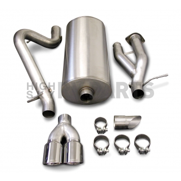 Corsa Performance Exhaust Sport Cat Back System - 14216BLK-1