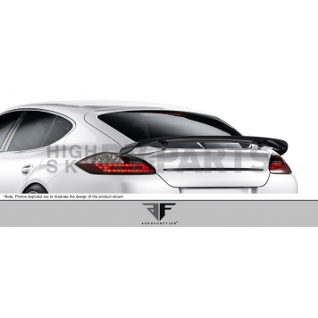 Extreme Dimensions Spoiler - 3 Piece Gloss UV Coated Carbon Fiber Black - 108393-1