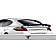 Extreme Dimensions Spoiler - 3 Piece Gloss UV Coated Carbon Fiber Black - 108393
