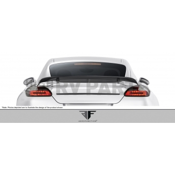 Extreme Dimensions Spoiler - 3 Piece Gloss UV Coated Carbon Fiber Black - 108393-3