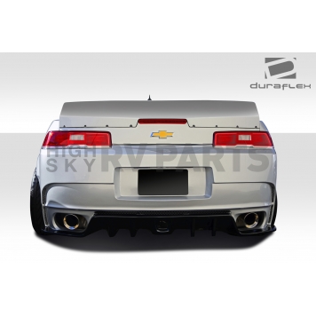 Extreme Dimensions Spoiler - Wing Trunk Lid Matte Fiberglass Black - 109798-3
