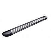 Romik USA Running Board Polished Aluminum Stationary - 21315418