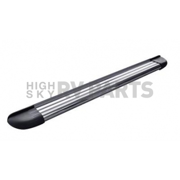 Romik USA Running Board Polished Aluminum Stationary - 21315418