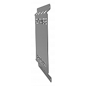 Rock Tamers Mud Flap Heat Shield Polished Stainless Steel Single - RT230
