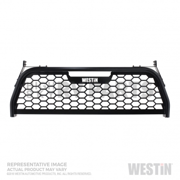 Westin Automotive Headache Rack Mesh Black Powder Coated Aluminum - 57-81095