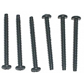 Goodmark Industries Tail Light Lens Mounting Hardware - Black 6 Piece - CA845713S