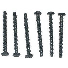 Goodmark Industries Tail Light Lens Mounting Hardware - Black 6 Piece - CA845713S