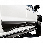 Air Design Rocker Panel Molding - Satin Polyurethane Polymer Black Set of 4 - GM39D10