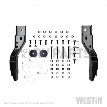 Westin Automotive Winch Mount - 16500 Pound Steel - 46-23955-4