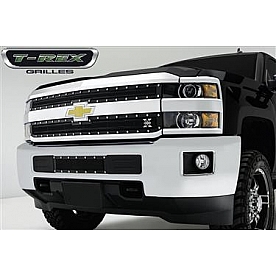 T-Rex Truck Products Bumper Grille Insert Mesh Powder Coated Black Steel - 6721221BR
