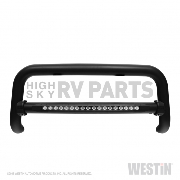 Westin Automotive Bull Bar Tubular 3-1/2 Inch Black Textured Powder Coated  Steel - 32-31115T-L-2