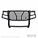 Westin Automotive Grille Guard 2 Inch Black Powder Coated Steel - 57-3955