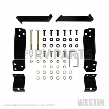 Westin Automotive Grille Guard 2 Inch Black Powder Coated Steel - 57-3955-4