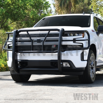 Westin Automotive Grille Guard 2 Inch Black Powder Coated Steel - 57-3955-8