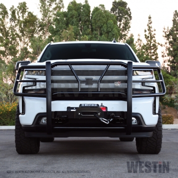 Westin Automotive Grille Guard 2 Inch Black Powder Coated Steel - 57-93955