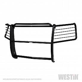 Westin Automotive Grille Guard 1-1/2 Inch Black Powder Coated Steel - 40-3955