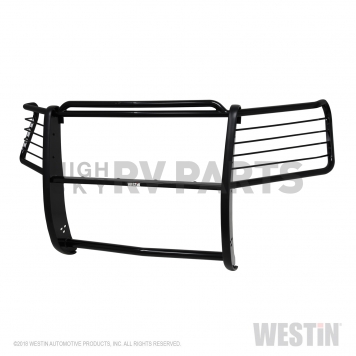 Westin Automotive Grille Guard 1-1/2 Inch Black Powder Coated Steel - 40-3955